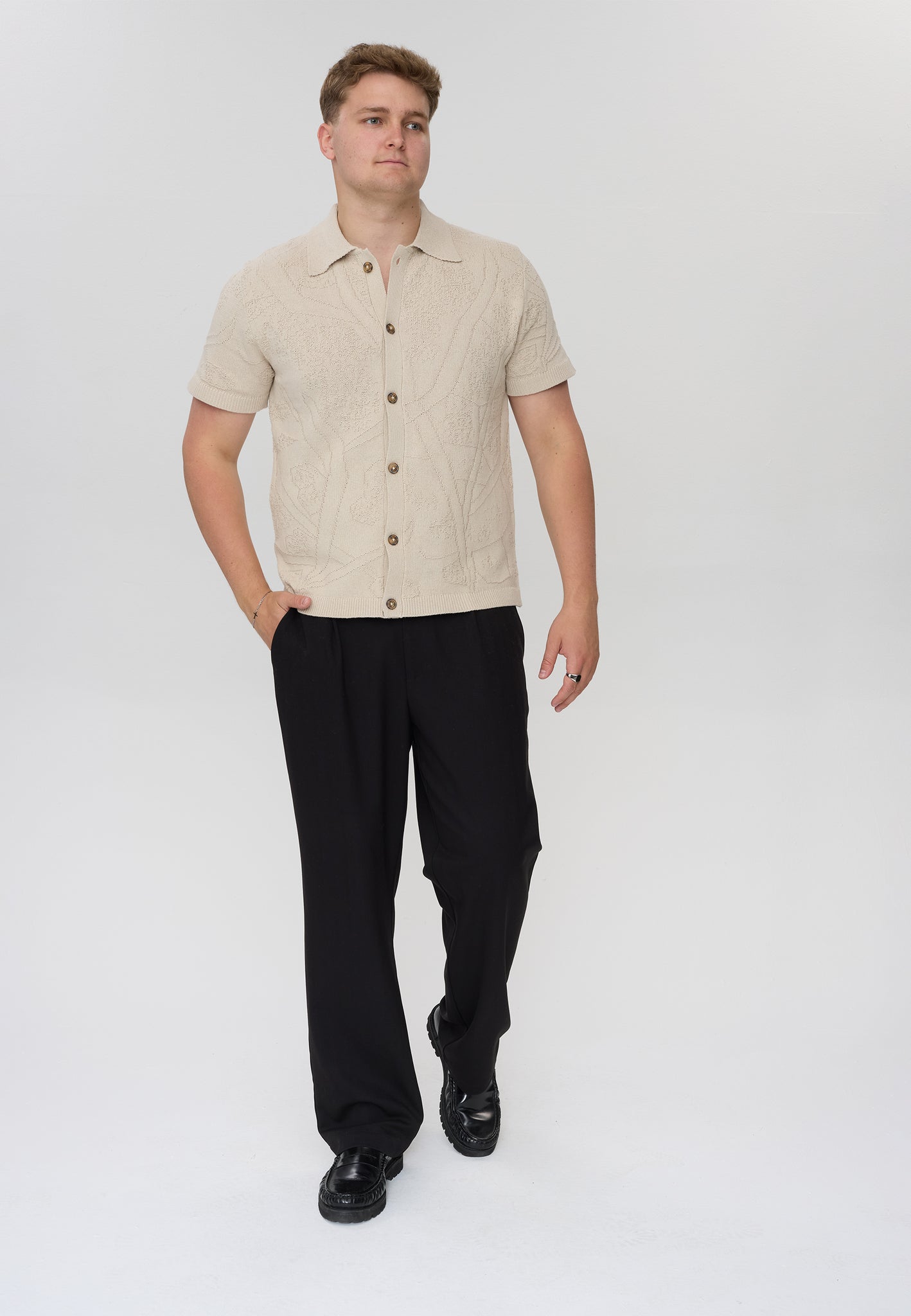 DXNMXRK. DXFajra Knitwear Stone