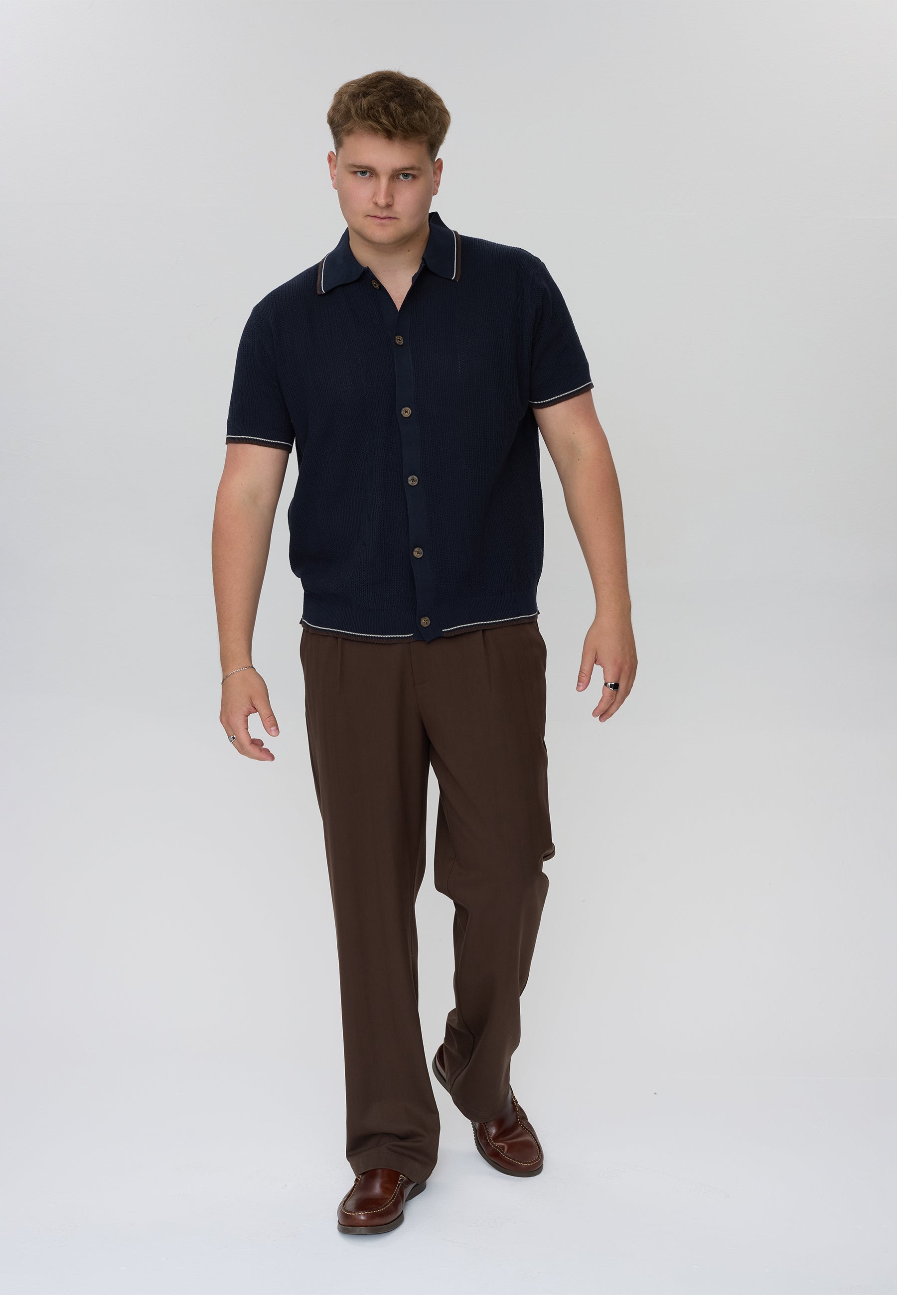 DXNMXRK. DXFakarias Knitwear navy