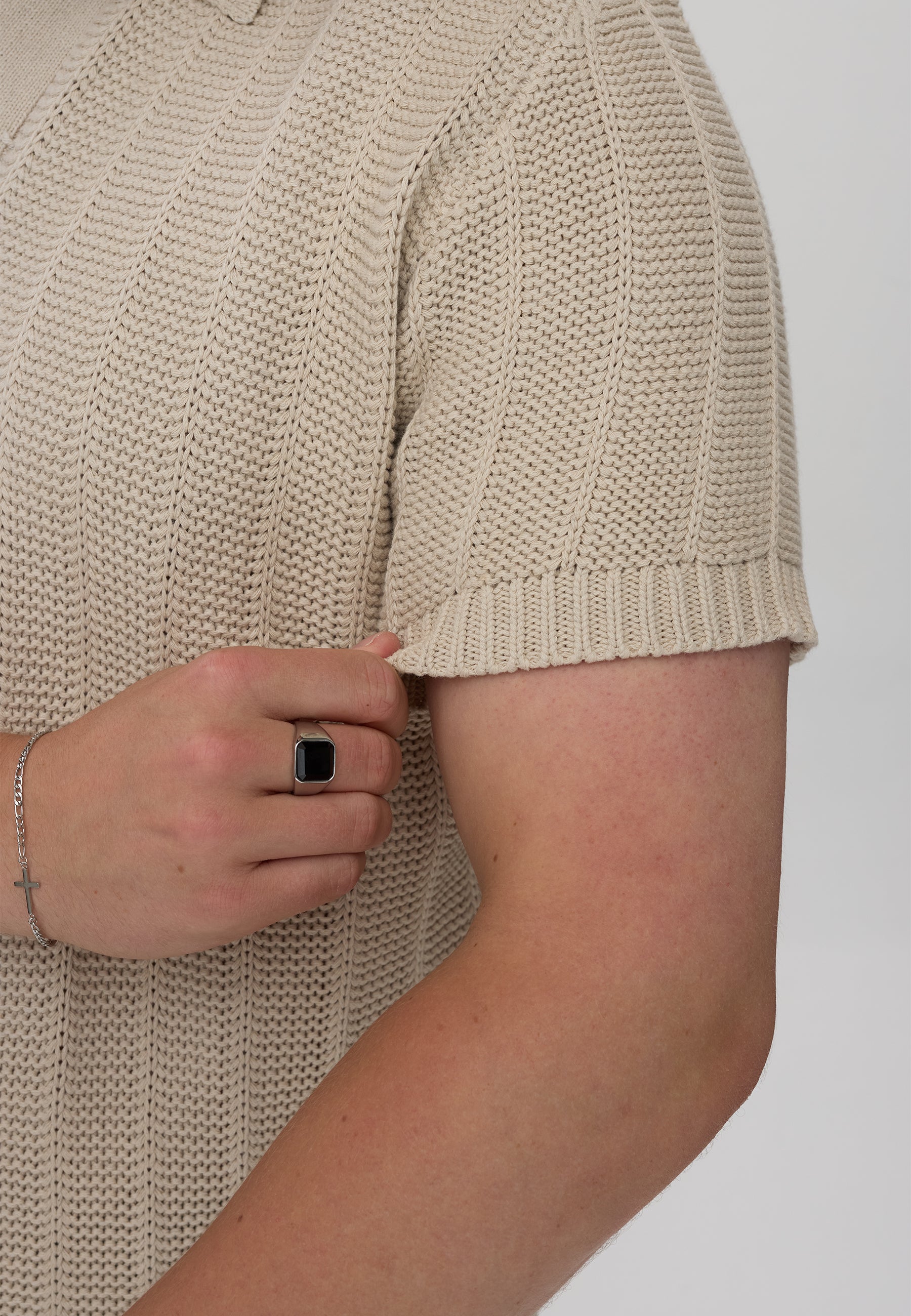 DXNMXRK. DXFardden Knitwear Stone