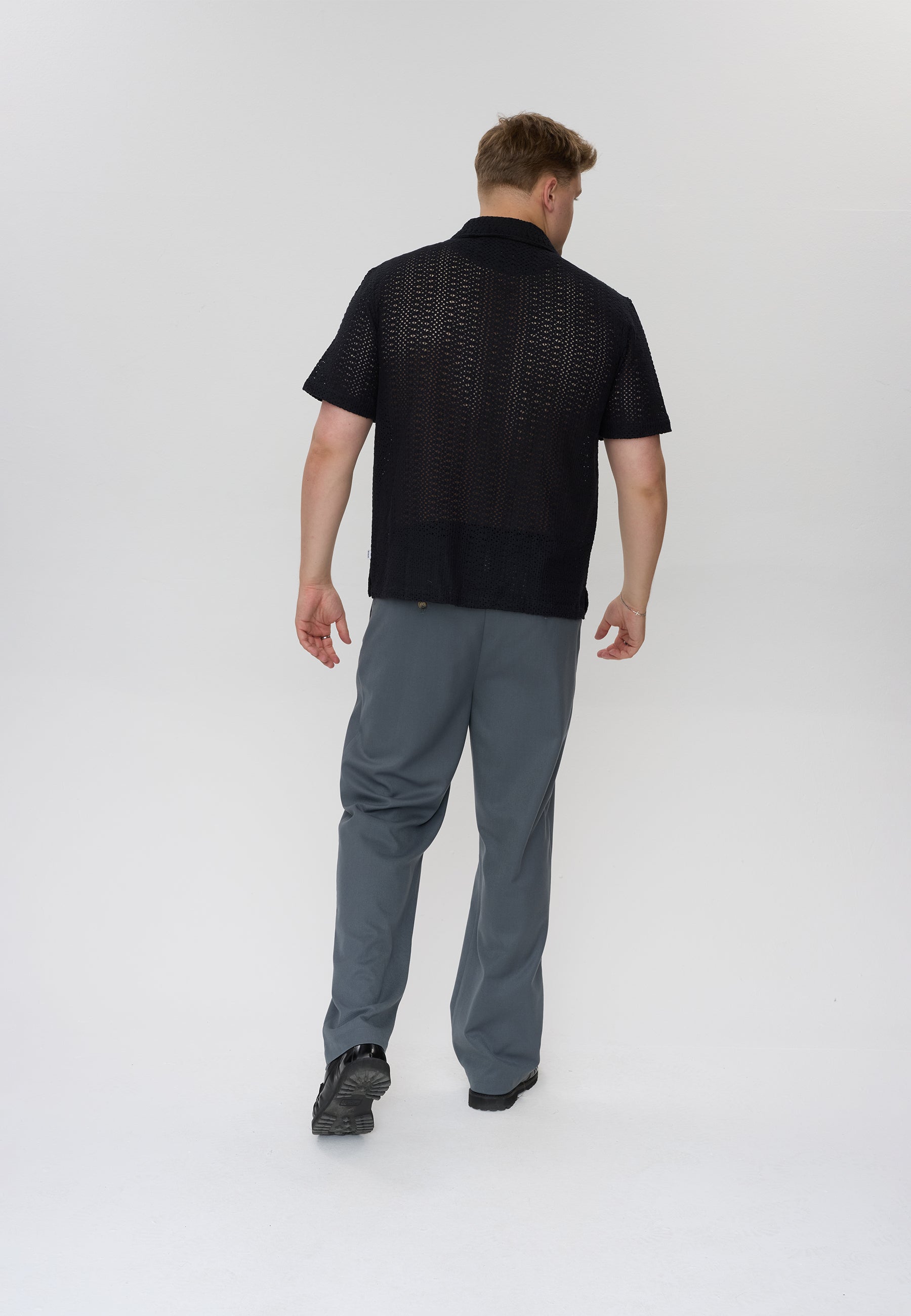 DXNMXRK. DXGalal Shirt Black